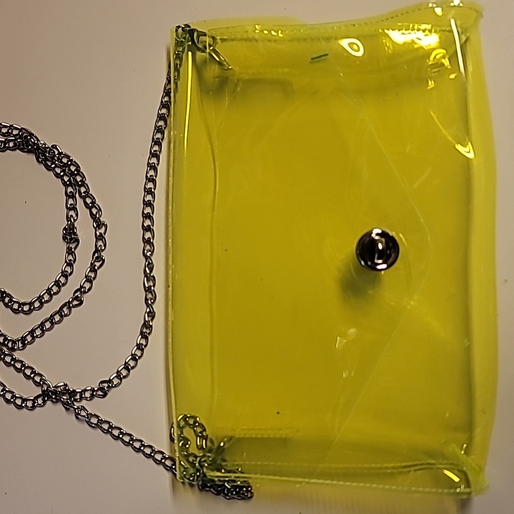 Neon Shoulder Chain Bag